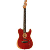 Fender American Acoustasonic Telecaster Acoustic Guitar - Crimson Red