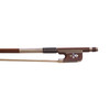 Arcos Brasil Silver 4/4 Viola Bow - Snakewood Frog w/Fleur-de-lisC