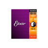 Elixir 16052 Nanoweb Phosphor Bronze Light Acoustic Guitar Strings .012-.053