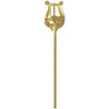 APM 500LG Tuba/ Sousaphone/ Baritone Lyre (Gold Brass)
