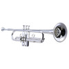 Schilke B7 Custom Series Trumpet - Silver Plated, Sterling Silver Bell