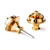 Dunlop StrapLok Strap Retainers Dual Design - Gold - main view