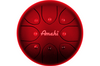 Amahi 10" Steel Tongue Drum - Red top