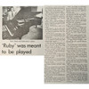 Used Steinway Model D Grand Piano - news clipping