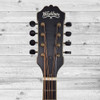 Used Washburn M226SWK Mandola - Vintage Natural - headstock front