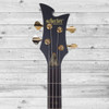 Used Schecter Johnny Christ Signature Bass Guitar - headstock front