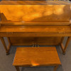 Used Baldwin Hamilton Upright Piano - key lid closed