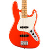 Fender Player II Jazz Bass Guitar - Coral Red, Maple