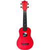 Flight Travel Soprano Ukulele - Red