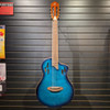Used Ortega RTPDLX Flamed Maple Nylon String Acoustic Guitar