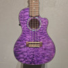 Used Lanikai Quilted Maple Concert Ukulele - Purple (with case)