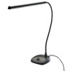 K&M Piano Keyboard Lamp LED Side Base, Black 12296
