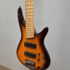 Used Ibanez SR375M 5-String Bass Guitar - Brown Burst