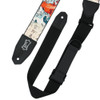Levy's Right Height 2-Inch Polyester Guitar Strap - Koi Fish & Wave