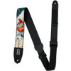 Levy's Right Height 2-Inch Polyester Guitar Strap - Koi Fish & Wave