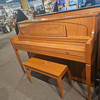 Pre-Owned Yamaha M450 Upright Piano - Light Oak