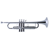 Schilke S43HDL-F Faddis Model Bb Trumpet - Silver Plated