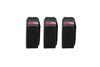 Gator Medium Guitar Fret Mute - Black - 3 Pack