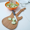 Kikkerland Bamboo Guitar Cutting Board