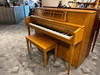 Used Yamaha M302 Acoustic Upright Piano - Light Oak