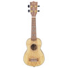 Used Flight Quilted Ash Soprano Ukulele - Natural