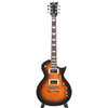 ESP LTD EC-256 Flame Maple Electric Guitar - Dark Brown Sunburst