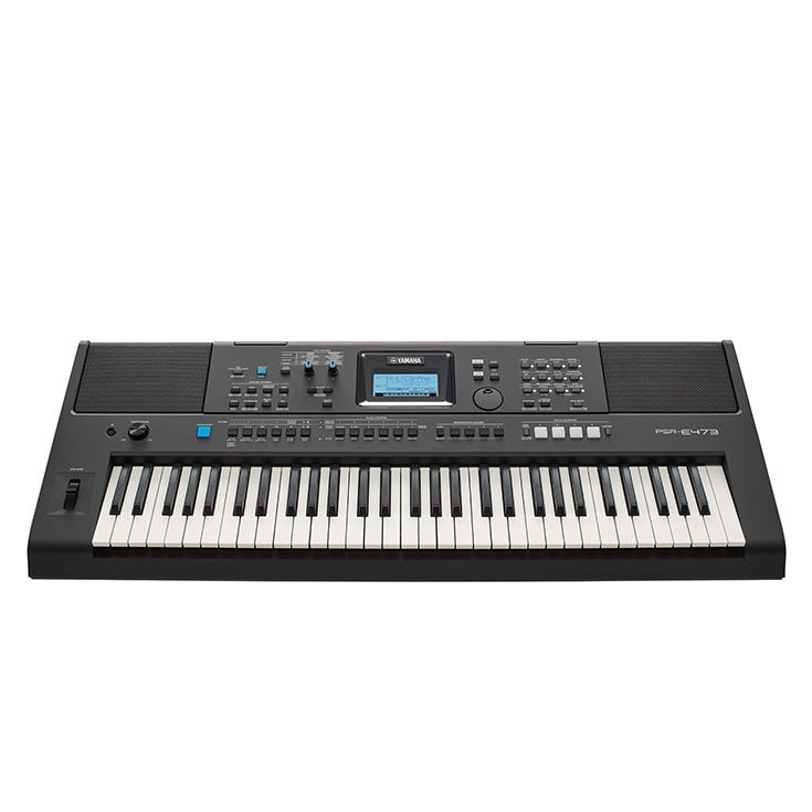 YAMAHA PSR-E473 61鍵 ブラック Yamaha PSR-E473 High-Level Portable Keyboard Package