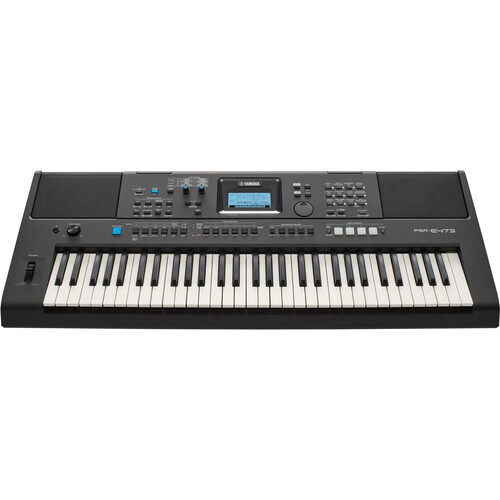 Heid Music | Yamaha PSR-E473 61-Key Portable Keyboard w/power adapter