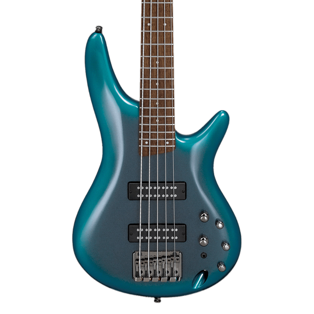 Heid Music | Ibanez SR305E 5-String Bass Guitar - Cerulean Aura Burst