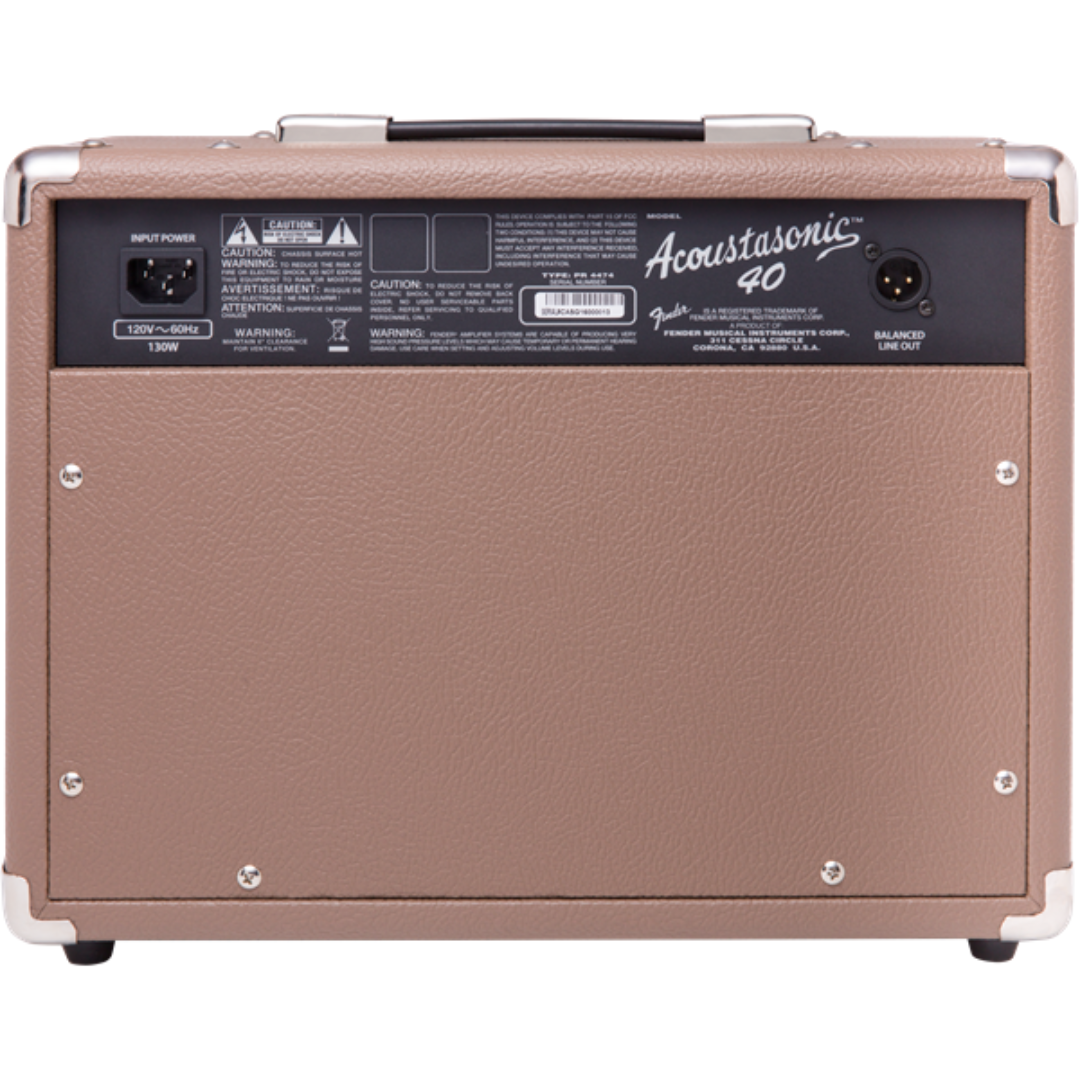 Heid Music | Fender Acoustasonic 40 40w 2x6.5 Acoustic Guitar