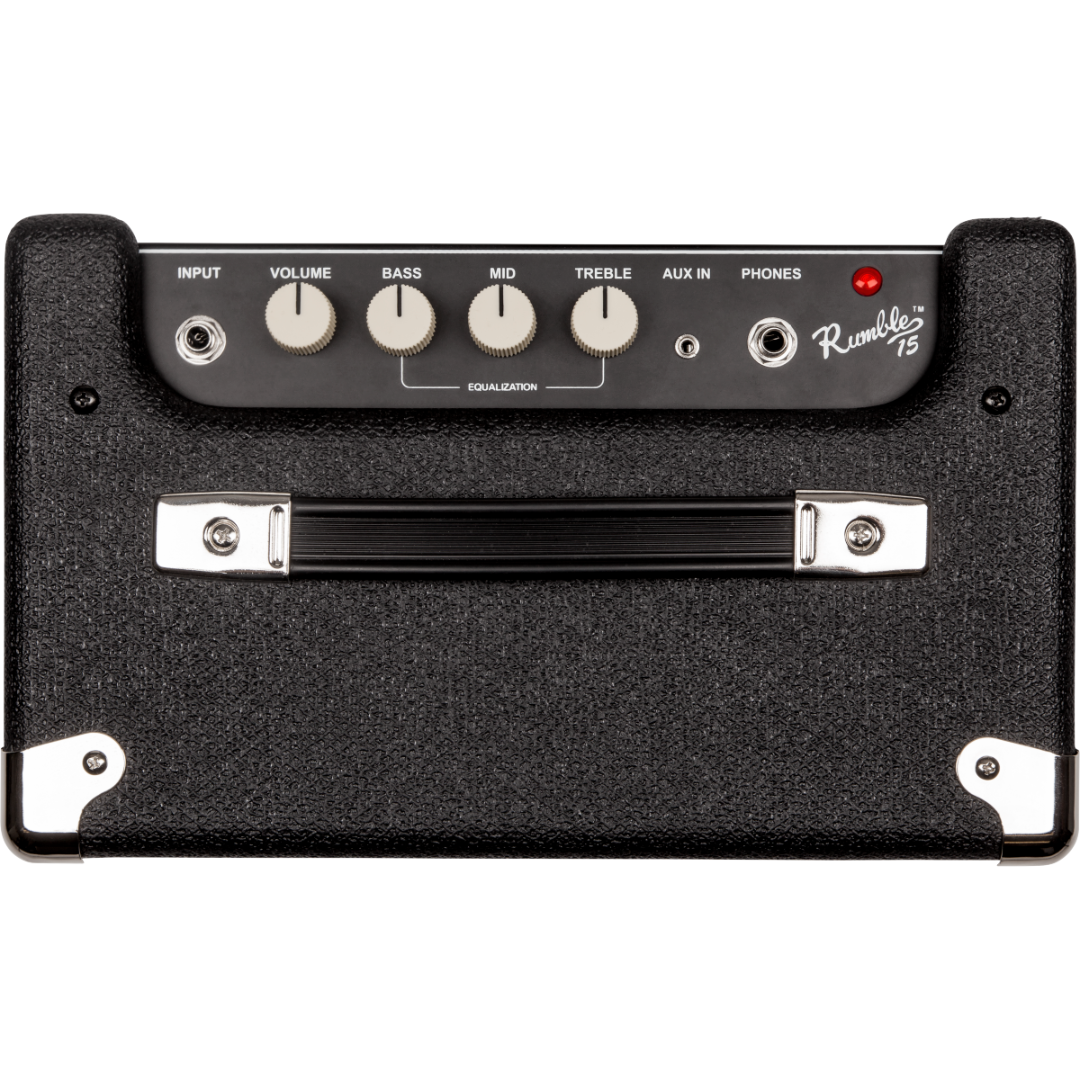 Heid Music | Fender Rumble 15 V3 15w 1x8 Bass Combo Amp Heid Music | Fender Rumble 15 V3 15w 1x8 Bass Combo Amp