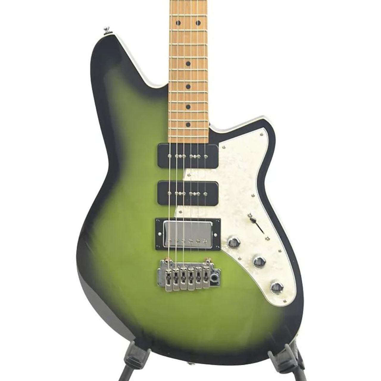 Reverend Six Gun HPP Electric Guitar - Avocado Burst