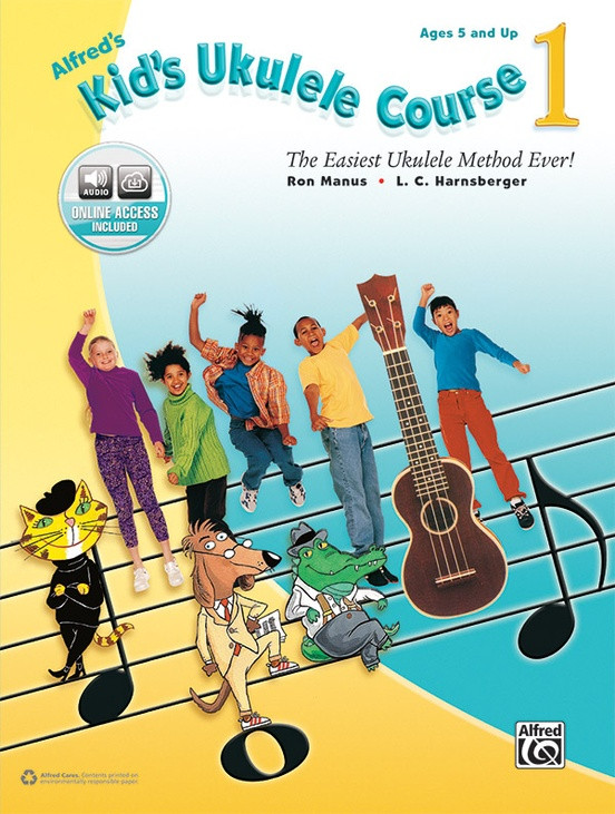 EQWEL/イクウェル CHILD ACADEMY ENGLISH 1 セット Heid Music | Alfred's Kids Ukulele Course 1 w/Audio