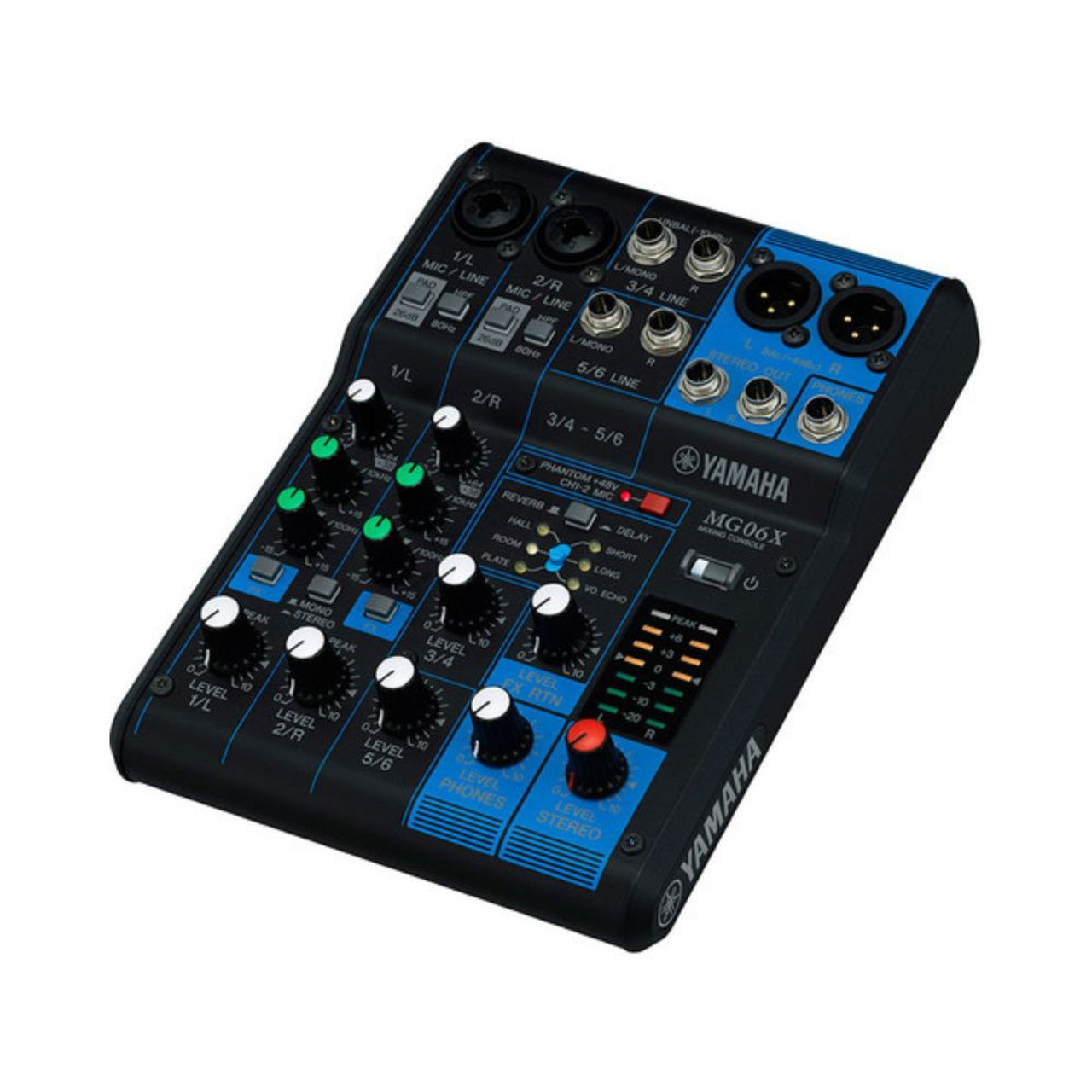 DJ機材 YAMAHA MG06X Yamaha MG06X 6 Channel Mixer - Heid Music