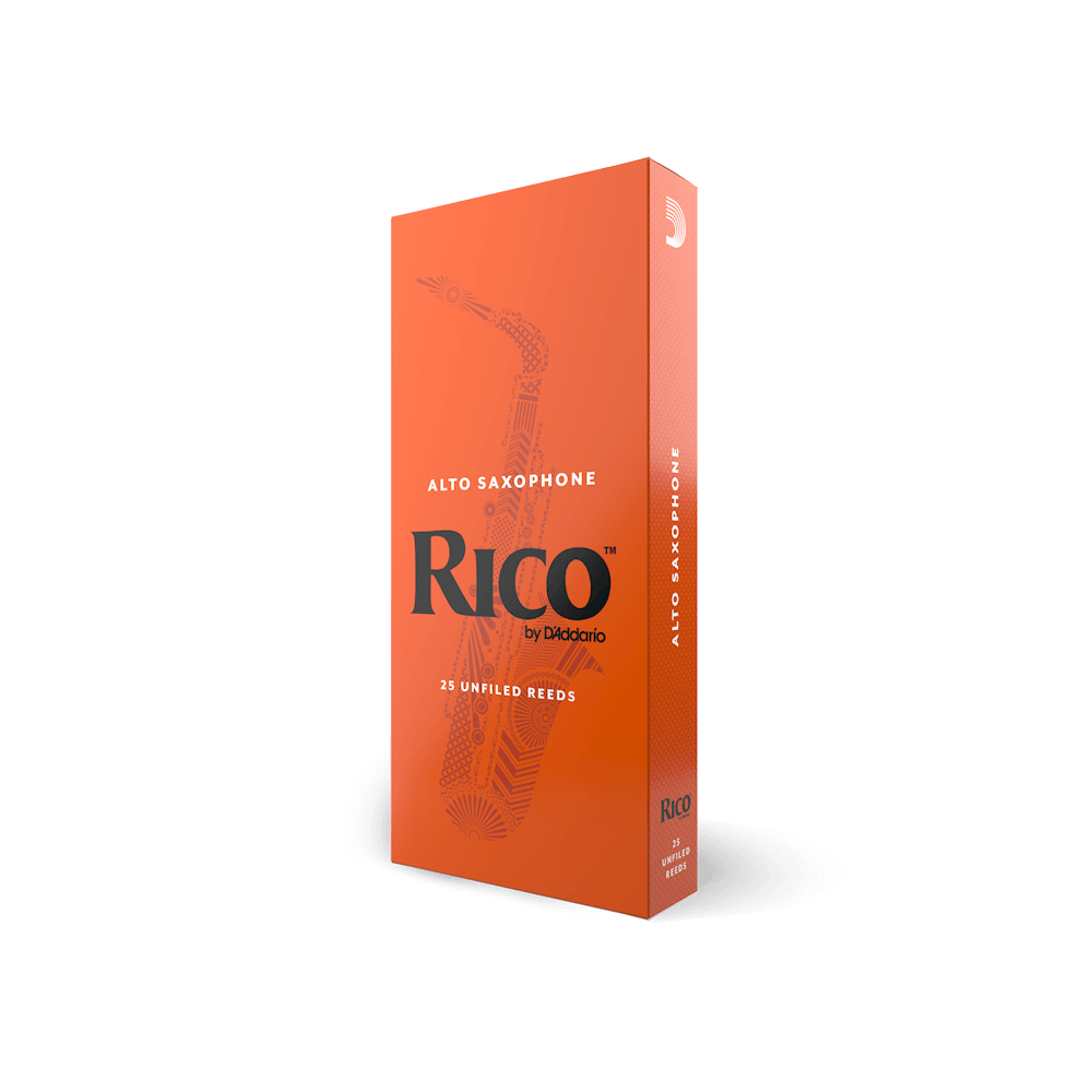 RICO EB ALTO SAXOPHONE REEDS 25枚 Heid Music | Rico Alto Saxophone Reeds Strength 2.5 - Box of 25