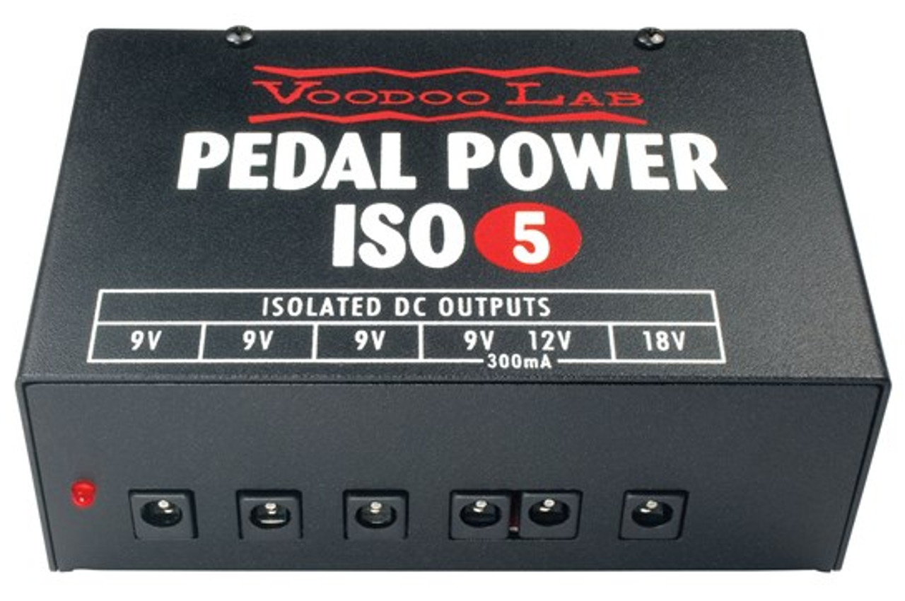 Voodoo Lab Pedal Power ISO-5 Power Supply - Heid Music