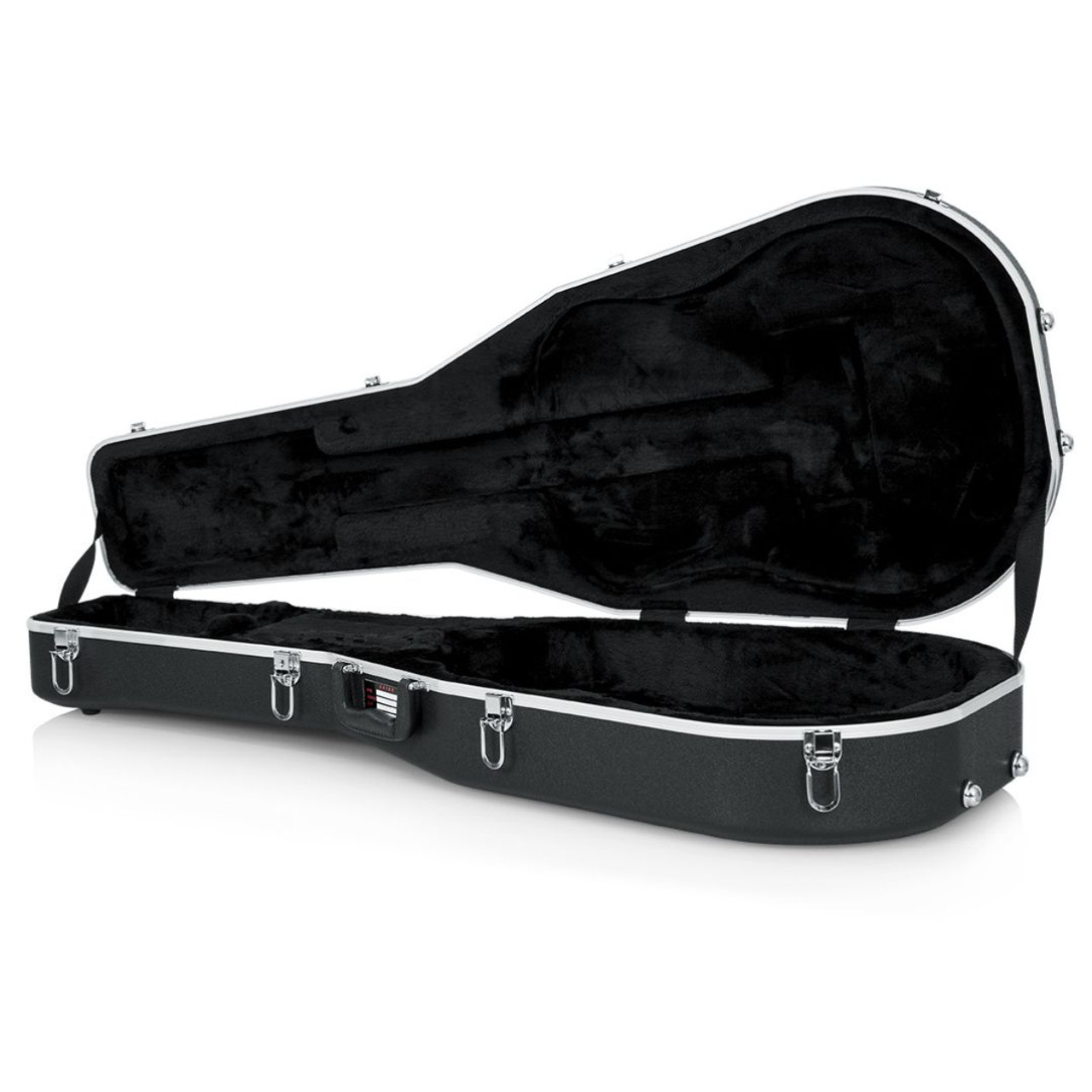 Deluxe Acoustic Dreadnought Guitar Bag - Nylon Grey Housse guitare