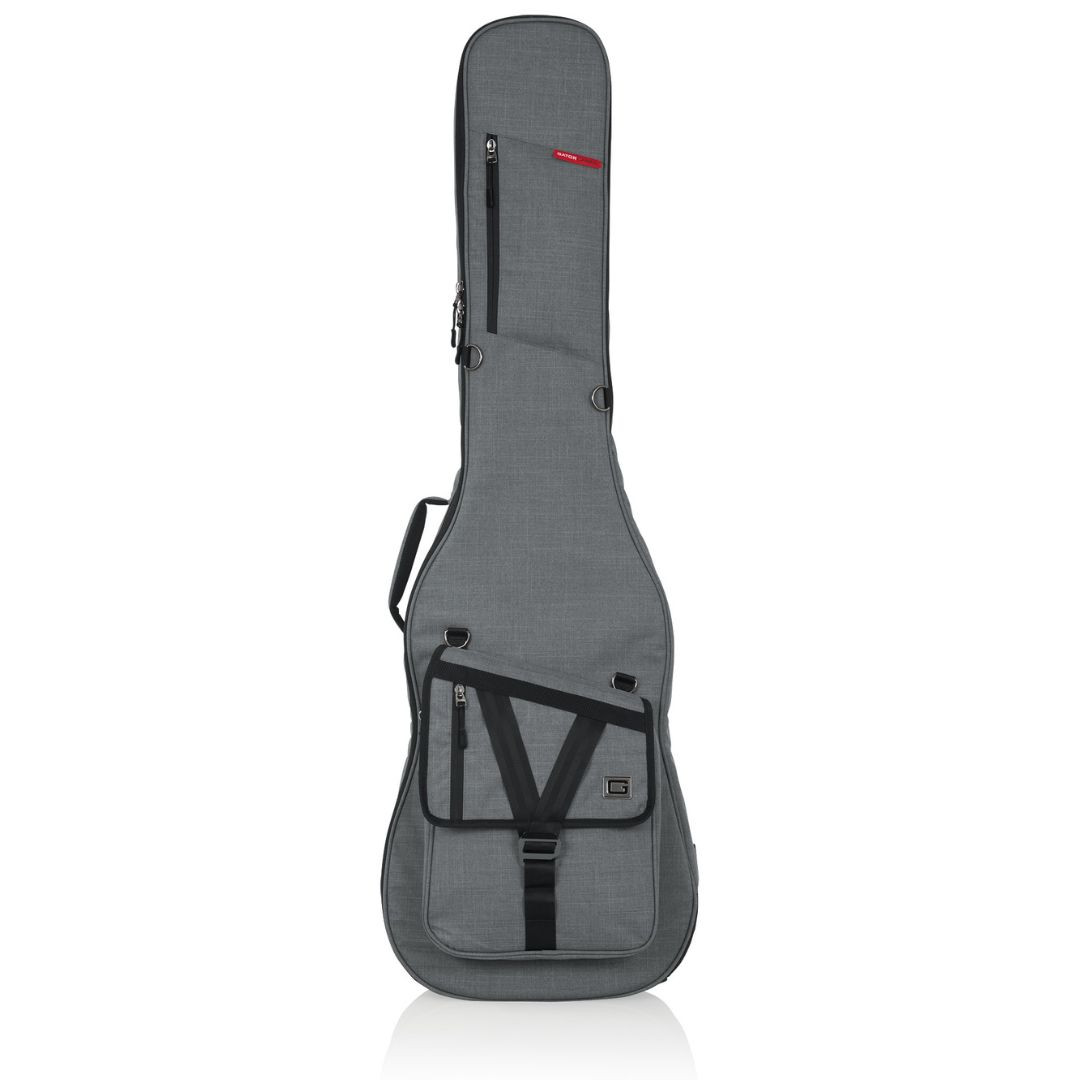 Heid Music | Gator Transit Series Bass Guitar Gig Bag - Light Grey