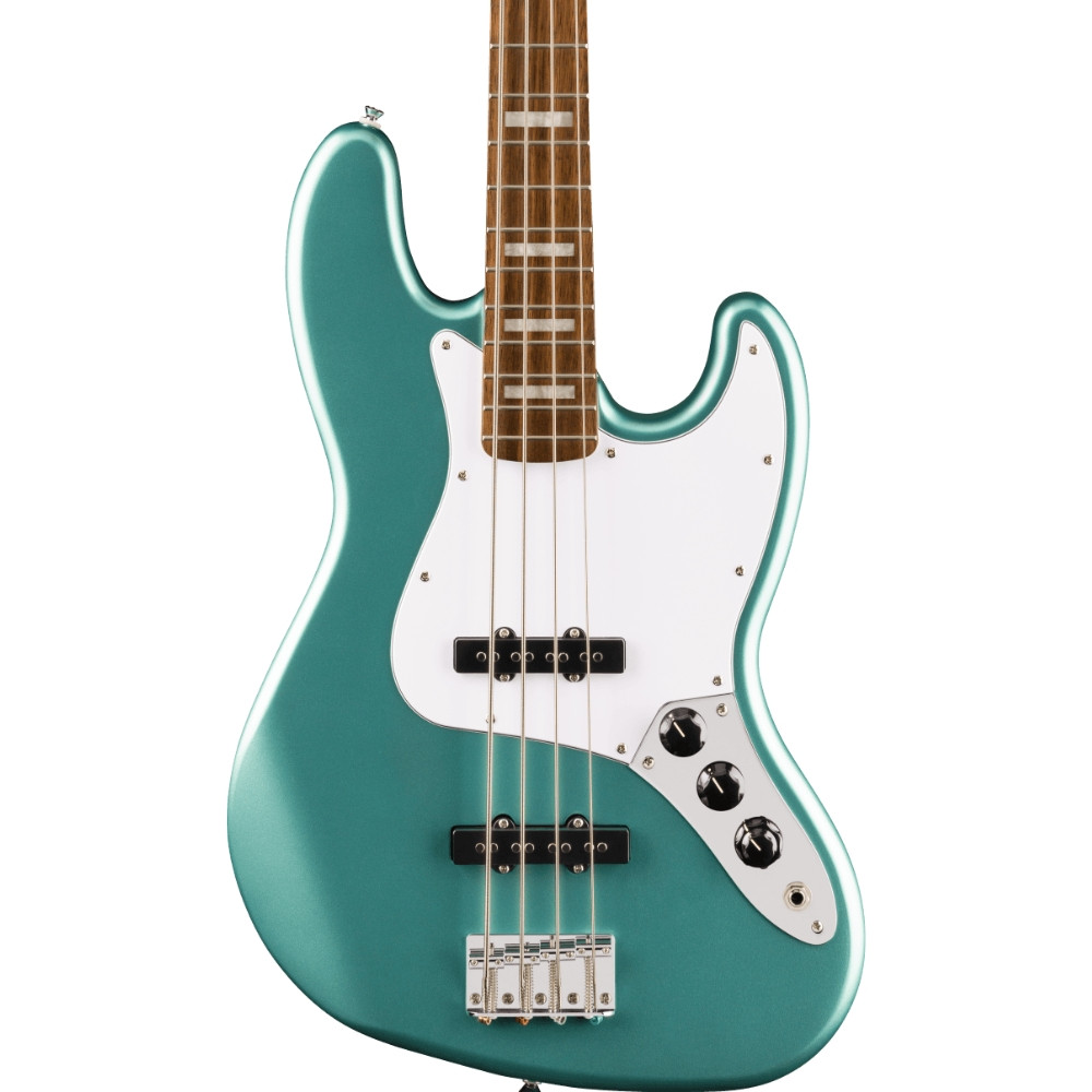 Squier Affinity Series Active Jazz Bass Guitar - Mystic Sea Foam