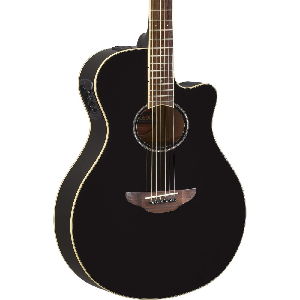 Yamaha APX600 Acoustic Guitar - Black - Heid Music