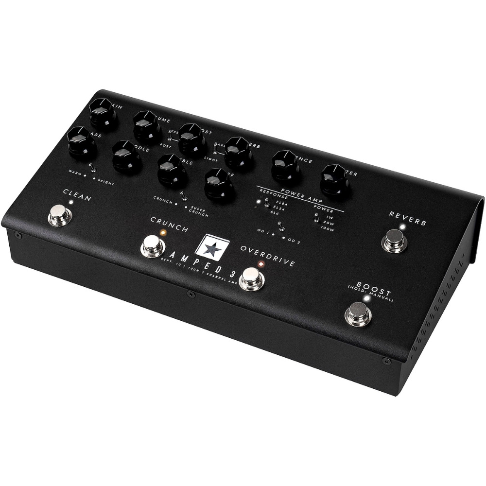 Blackstar Amped 3 ギターペダル型100Wアンプ Heid Music | Blackstar AMPED 3 - 100w Multi-Channel Pedal Amplifier