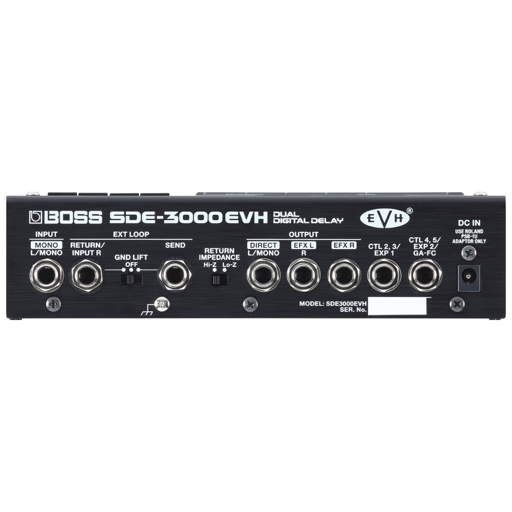 期間限定値下　Wet / Dry / Wet　BOSS SDE-3000 EVH Heid Music | Boss SDE-3000EVH Dual Digital Delay Pedal - EVH Edition