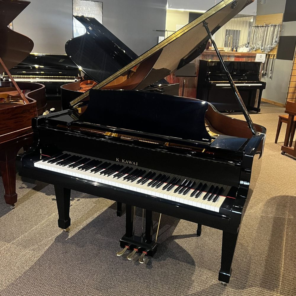 Used Kawai RX3 Grand Piano - Polished Ebony (2496745)