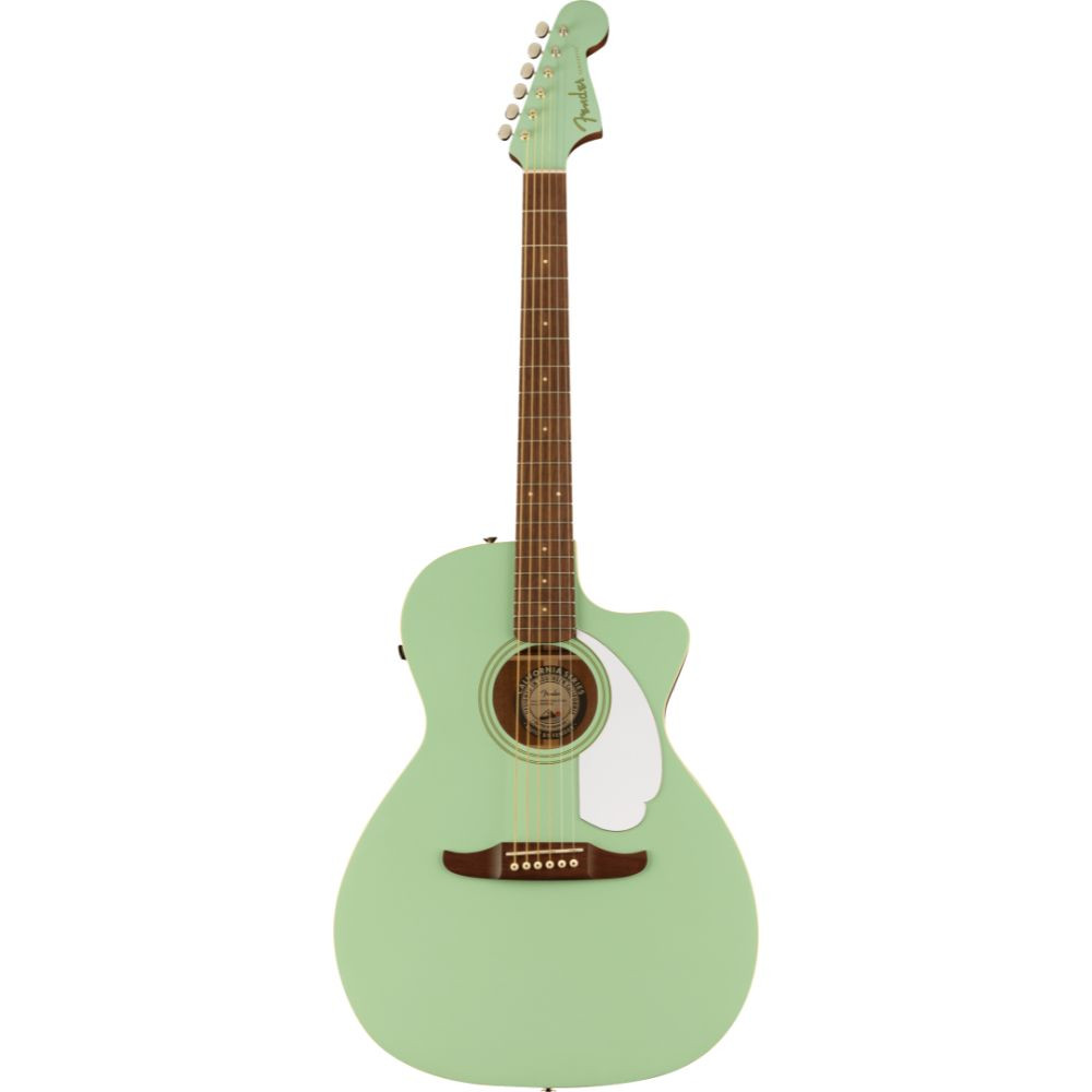 Fender Newporter Player Acoustic Guitar - Surf Green - Heid Music