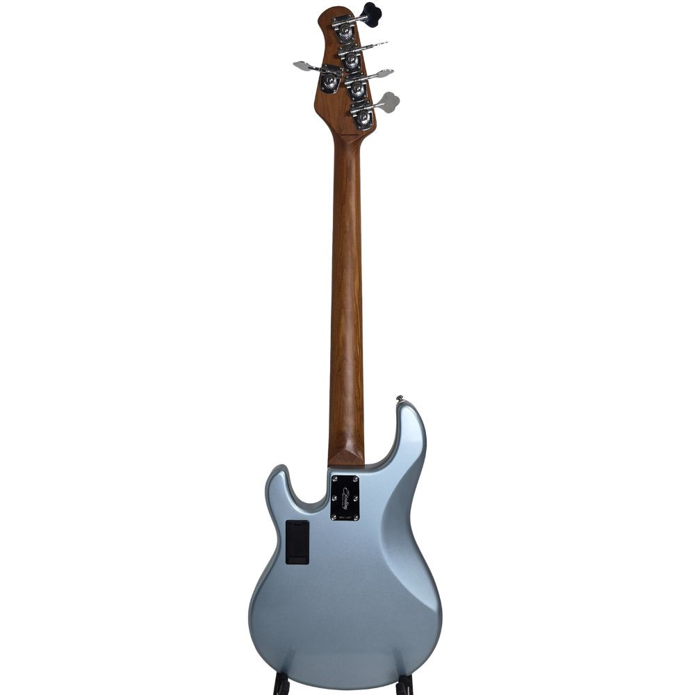 Sterling StingRay5 5-string Bass Guitar - Firemist Silver - Heid Music