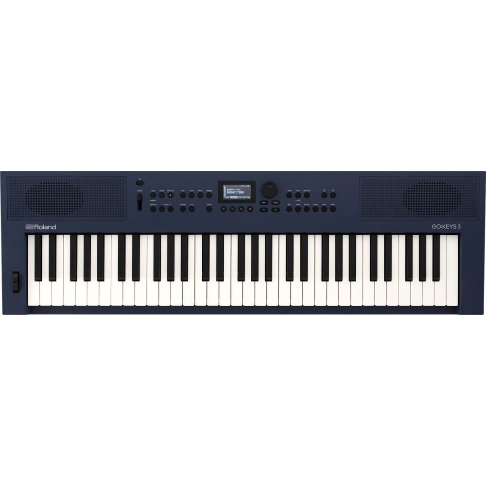 Roland GO:Keys 3 Portable Keyboard - Midnight Blue - Heid Music