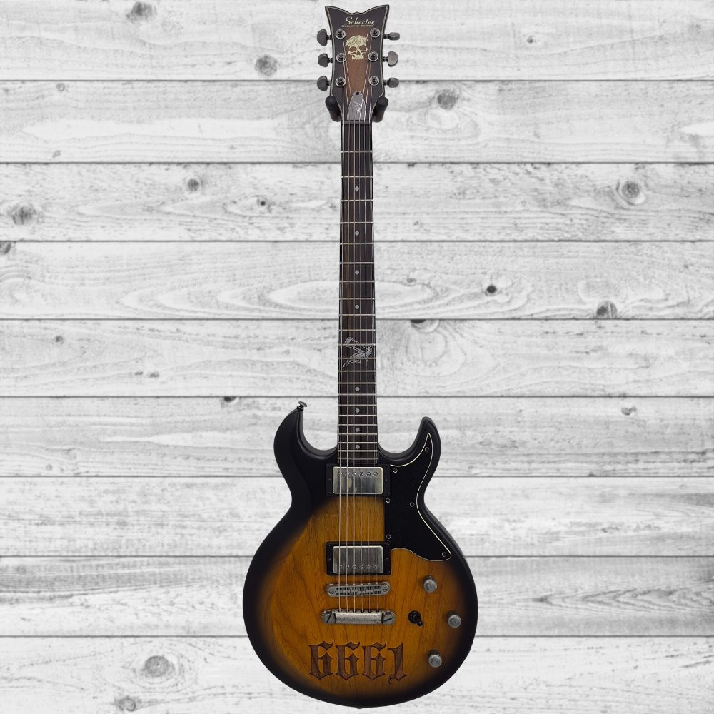 サキ★！ Used Schecter Zacky Vengeance ZV 6661 Signature Guitar - Aged