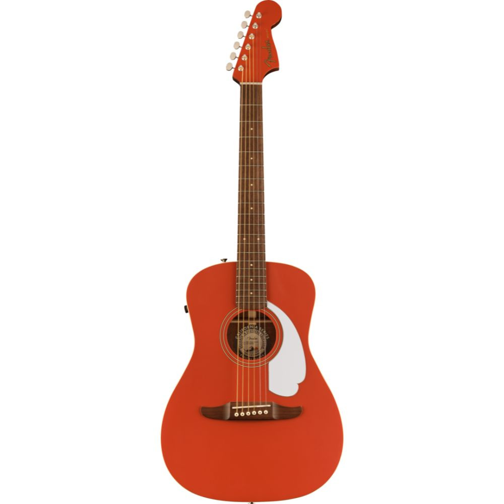 Fender Malibu Player Acoustic Guitar - Fiesta Red - Heid Music