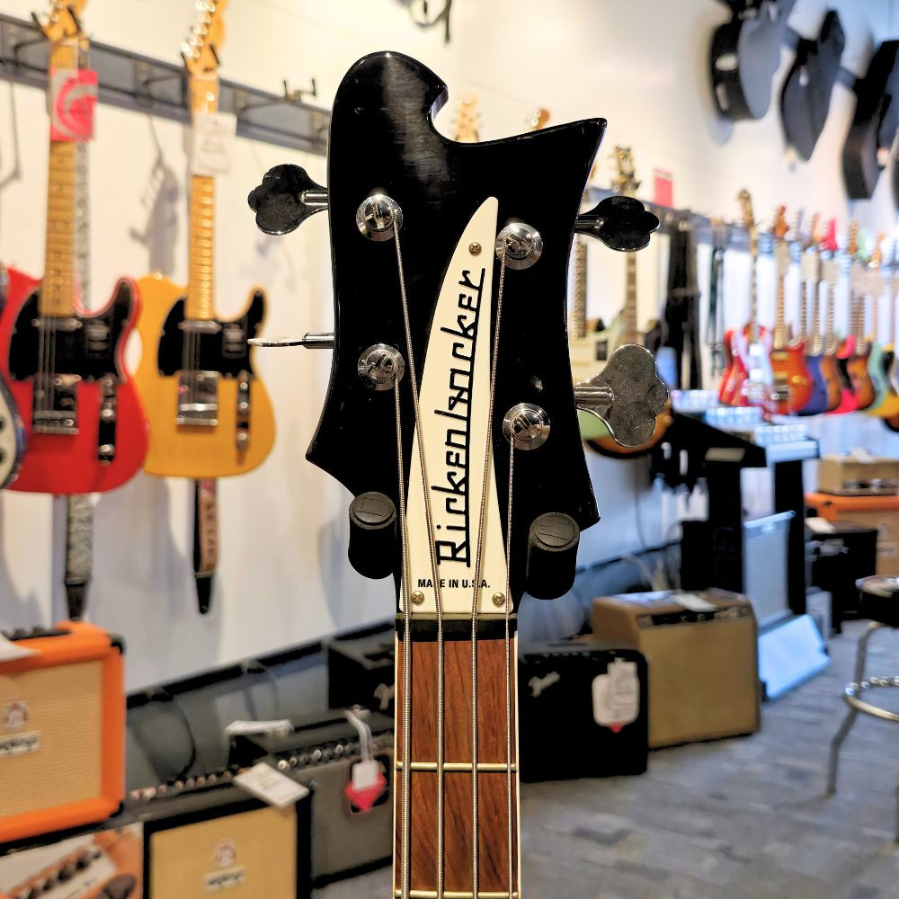 2022 Rickenbacker 4003 Electric Bass Guitar - Jetglo Black (9 lb 8
