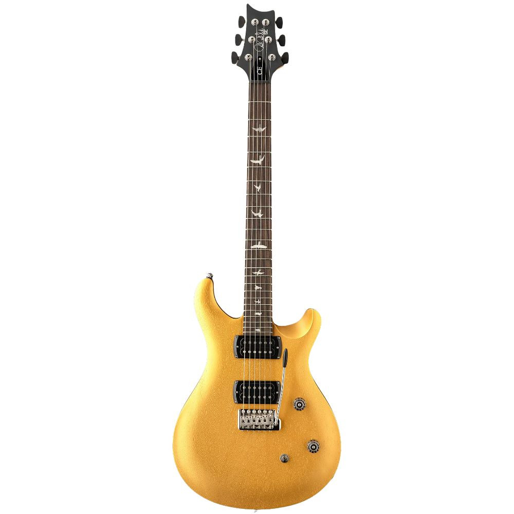ご*う様 PRS CE24 Configuration Gold Top Lim PRS SE CE24 Standard Satin Electric Guitar - Metallic Gold - Heid